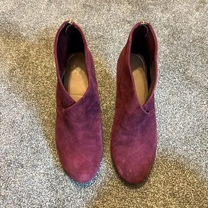 Womens Maroon Aldo Heels
